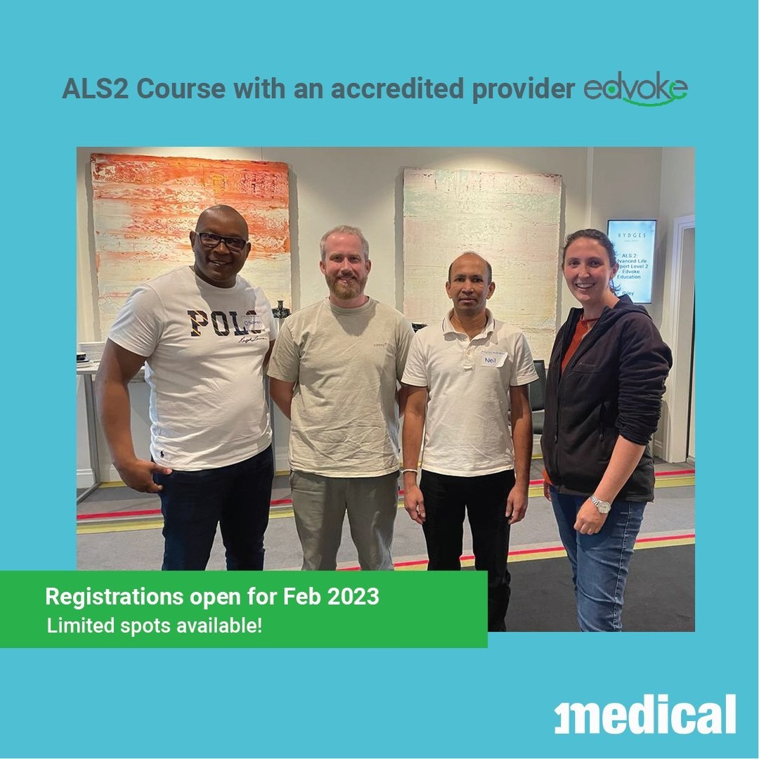 We just completed another successful ALS2 course over the weekend!

Thanks to our accredited provider Edvoke Education a...