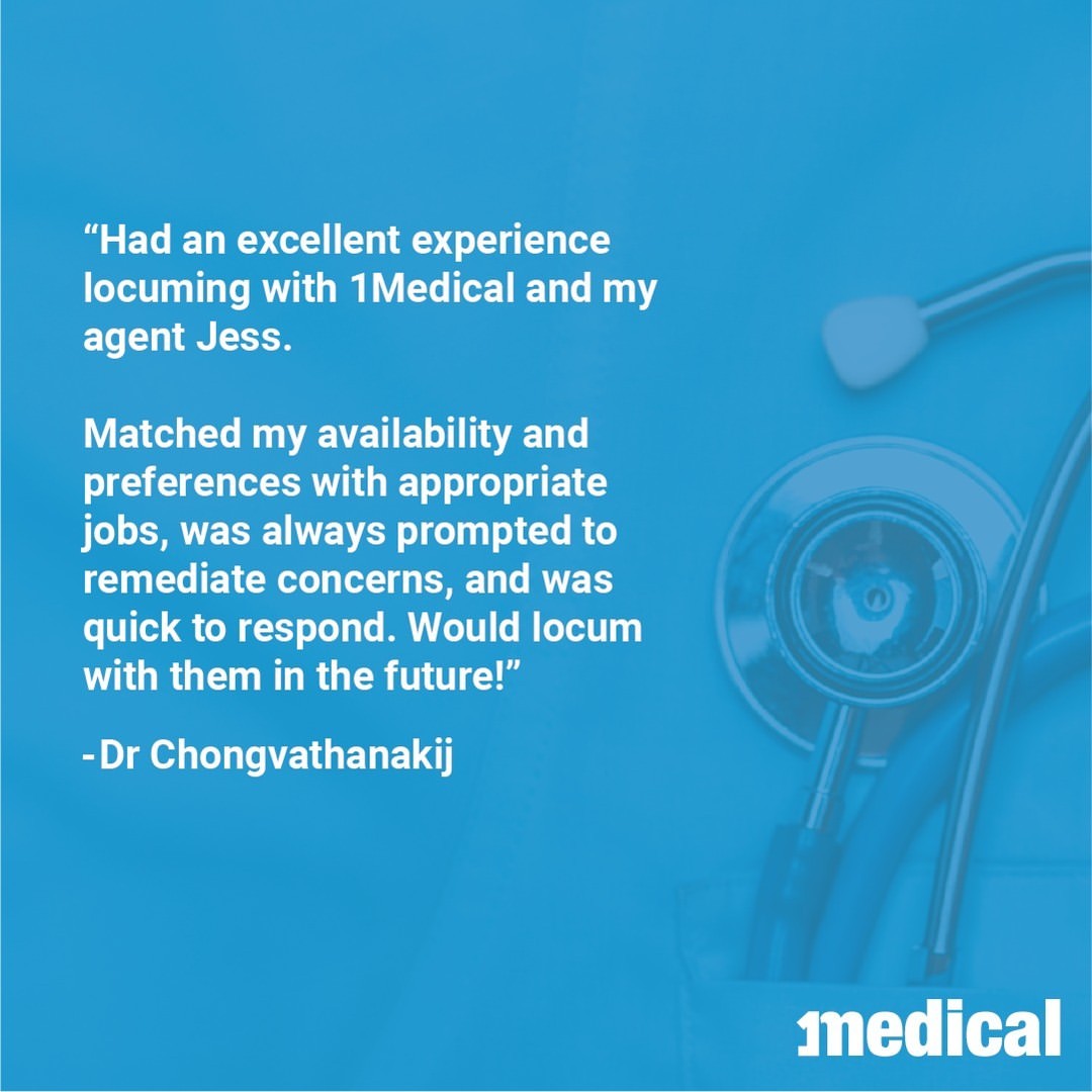 Congrats to Jessica Beebe for a great testimonial from one of our locum doctors!

“Had an excellent experience locuming ...