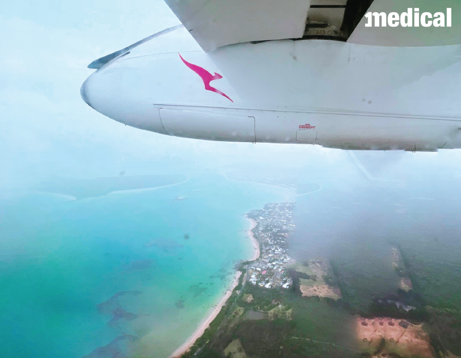 Dr Derek - Captured this when he was landing at Devonport airport in Tasmania 
