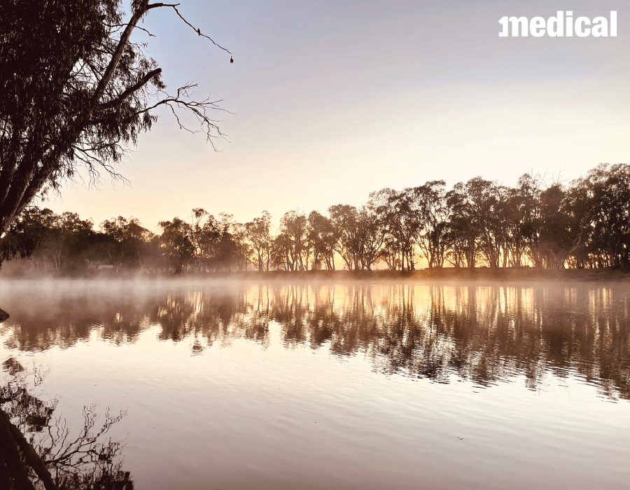 Dr Tom - Travelled to Swan Hill Victoria for locum placements and came across this misty river